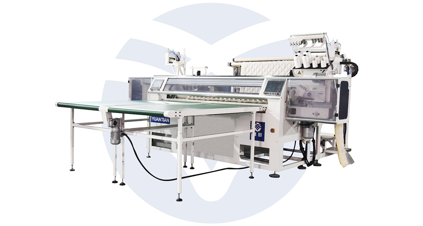 Automatic Fabric Cutting and Flanging Machine