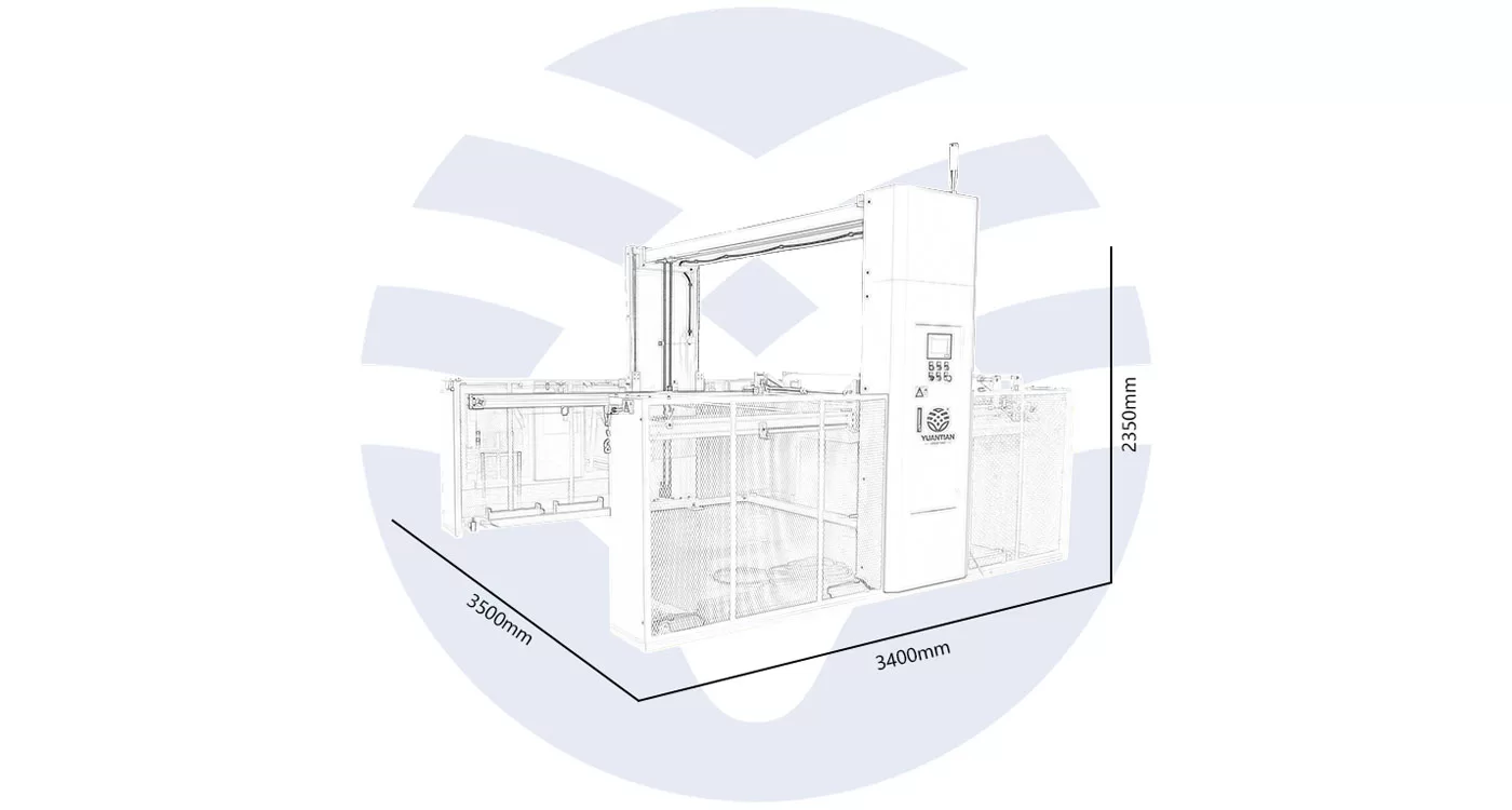 Semi-automatic Mattress Fabric Stacker