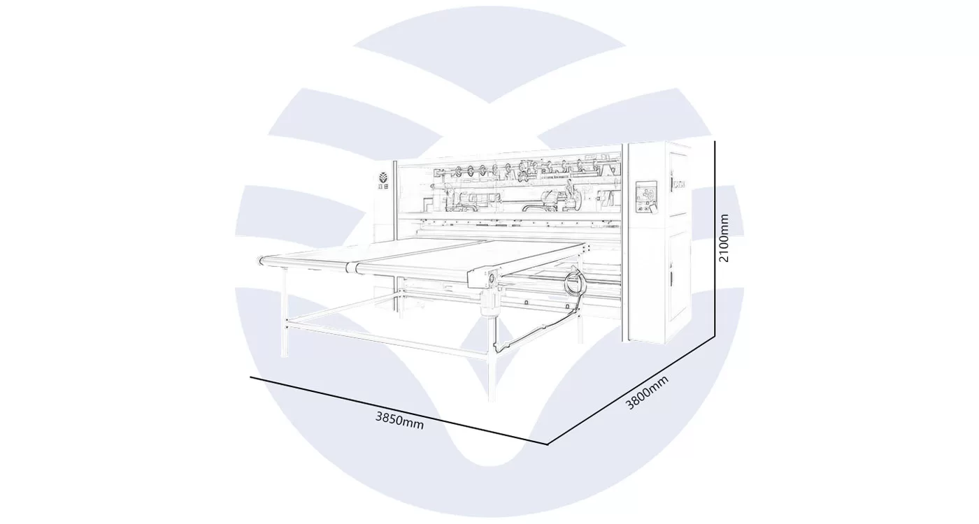 Mattress Panel Cutting Machine