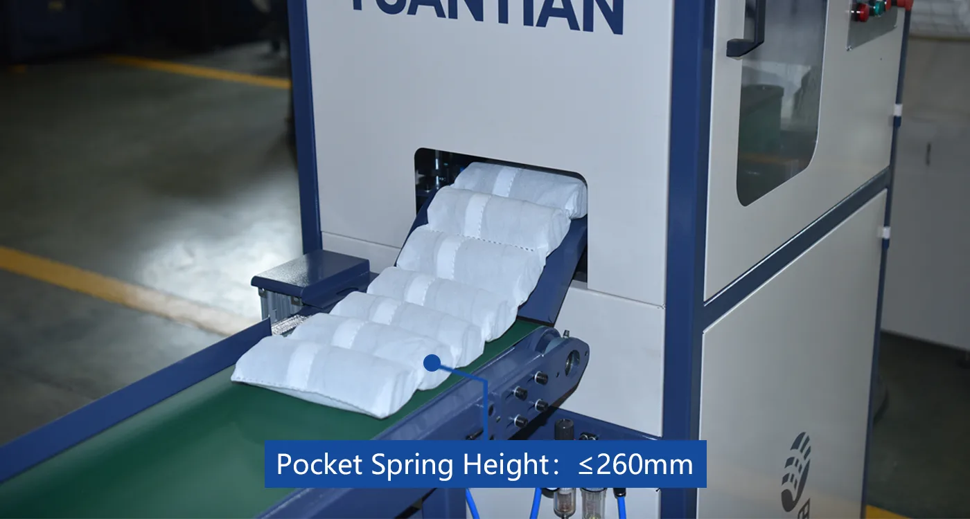 Pocket Spring Row Cutting Machine