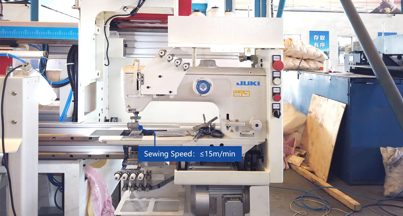 Automatic Fabric Cutting and Flanging Machine