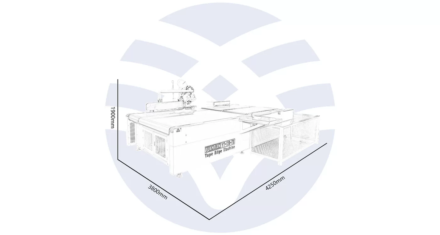 Fully Automatic Mattress Tape Edge Machine