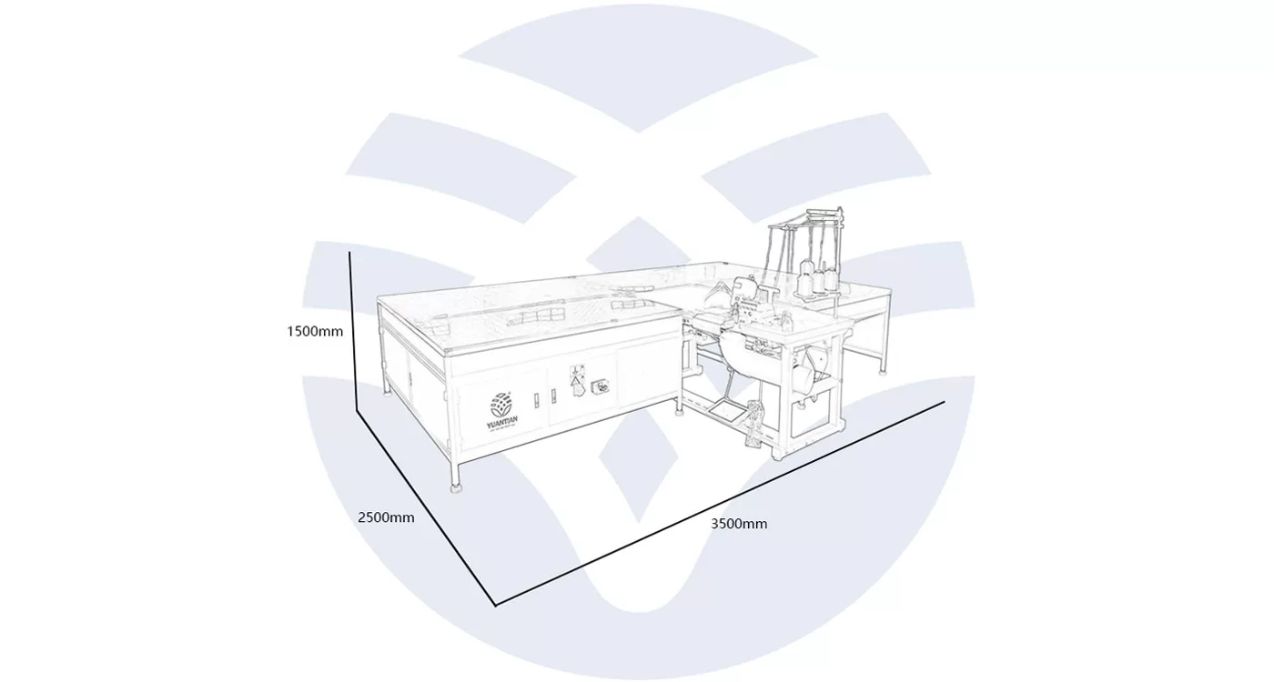 Flanging Machine+Air Blowing Table