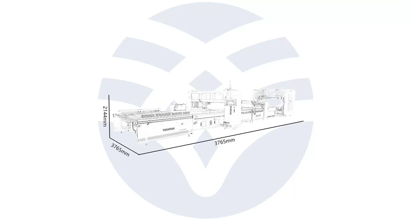 Automatic Mattress Spraying Line