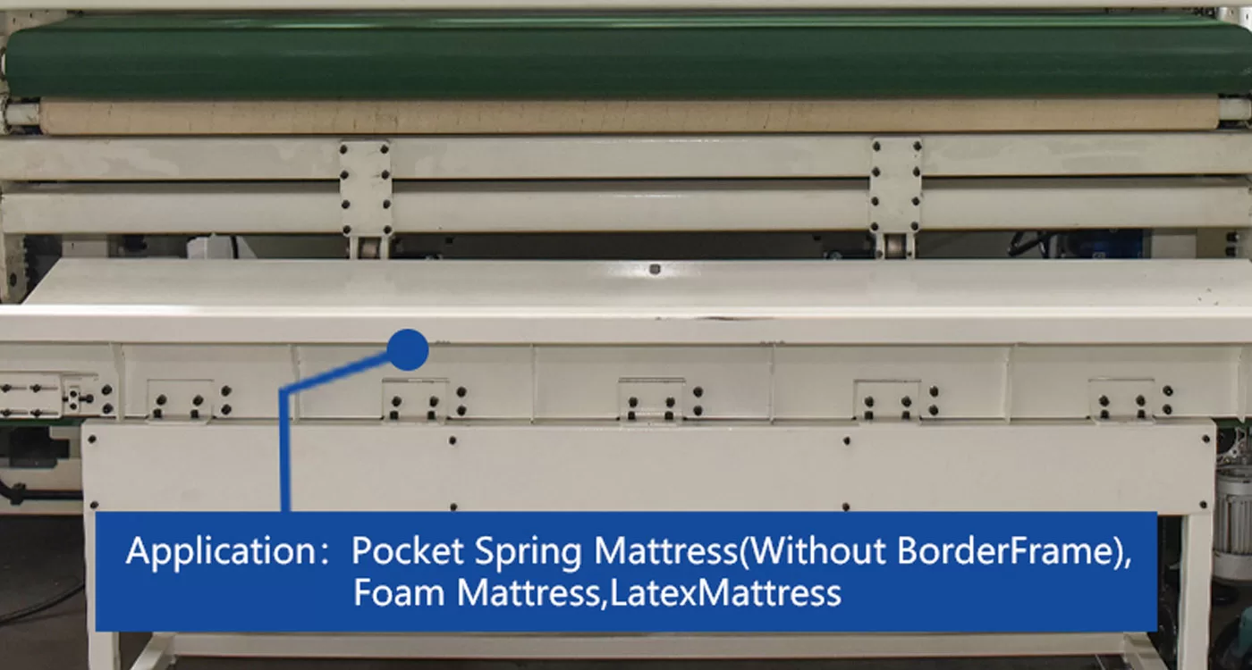 Semi-Automatic Mattress Compressing and Rolling Packing Machine