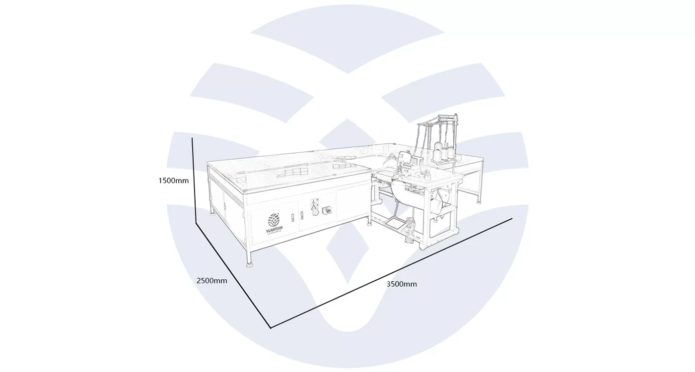 Flanging Machine+Air Blowing Table