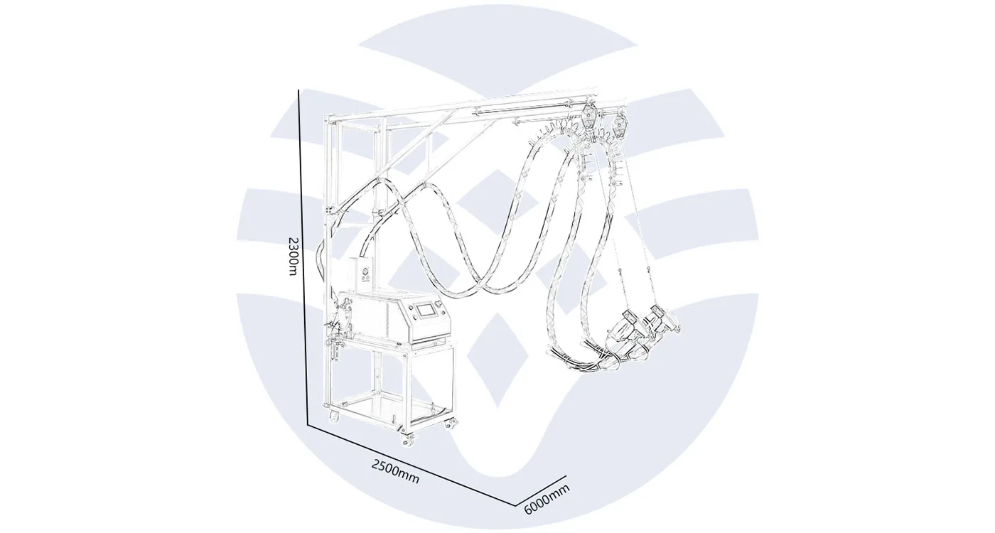 Manual Glue Spraying Machine